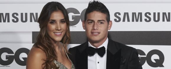 Daniela Ospina y James Rodriguez Carlos Alvarez Getty Images