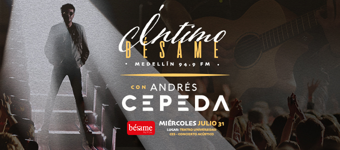 ínitimo con Andrés Cepeda Besamefm