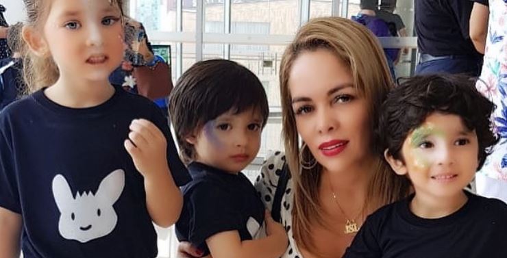 En familia y con mucho amor, así pasan la cuarentena los hijos de Jessi Uribe