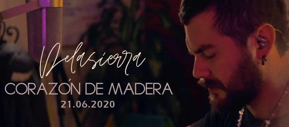 De la Sierra presenta su nuevo álbum musical “Corazón de Madera”