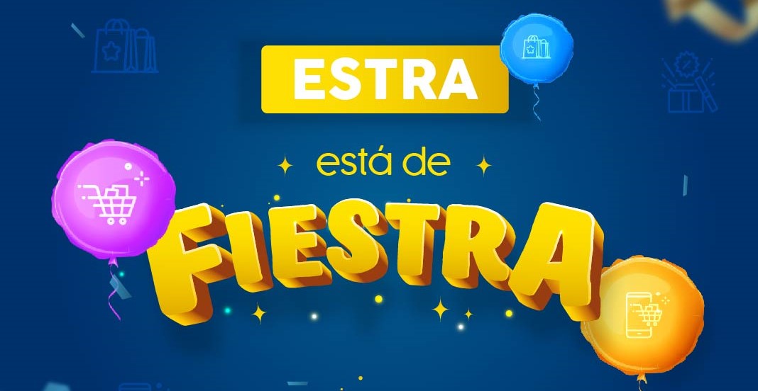 Estra está de Aniversario… ¡Llegó FIESTRA con sus súper descuentos!