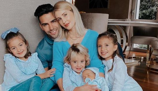 Falcao García publicó fotos de su familia en Turquía organizando la navidad