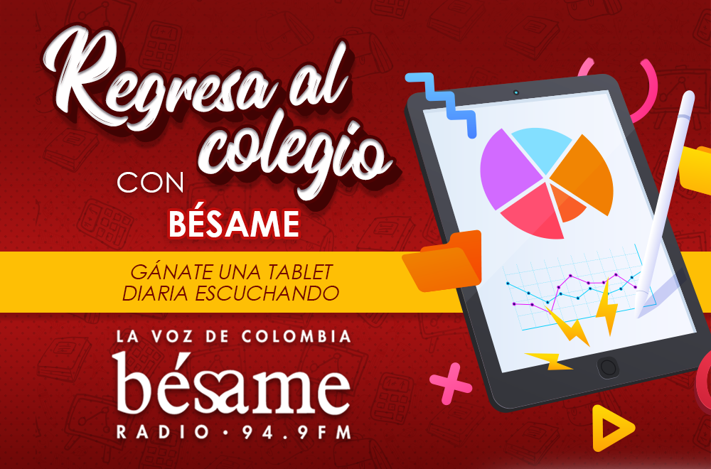 Bésame en vivo La radio apasionada de Colombia