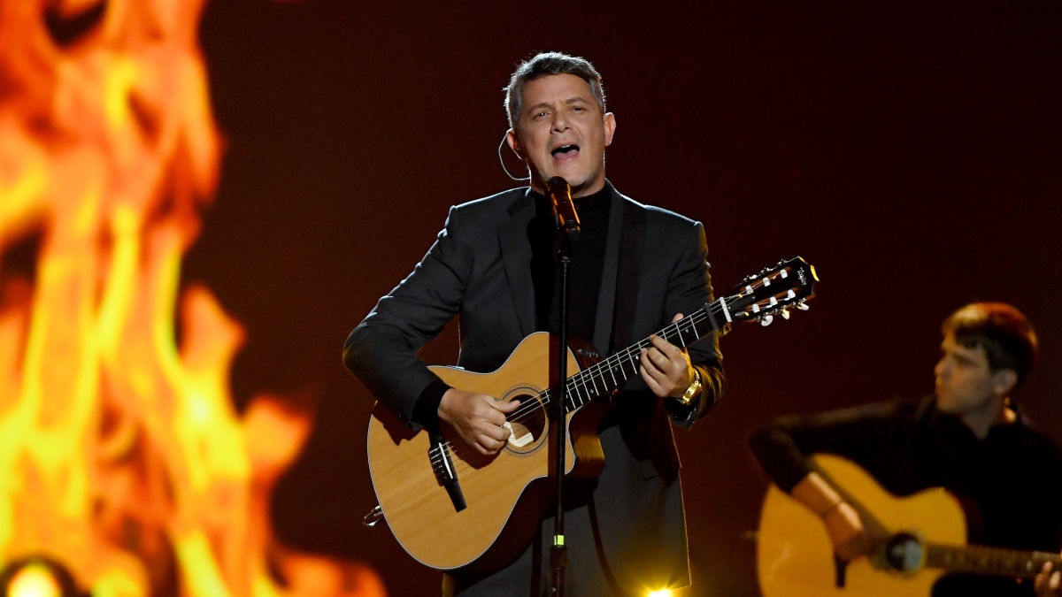 Alejandro Sanz cantó en los Juegos Olímpicos