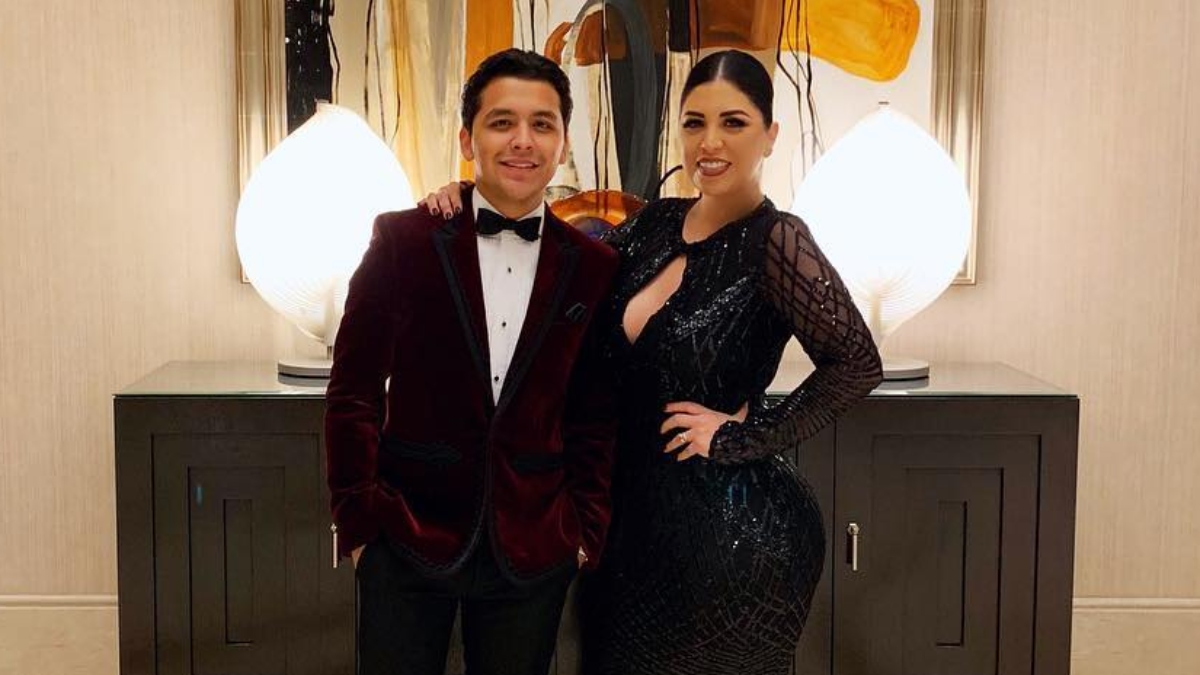 Christian Nodal y su mamá