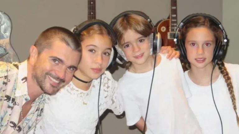 ¿Cuántos años tienen los hijos de Juanes?