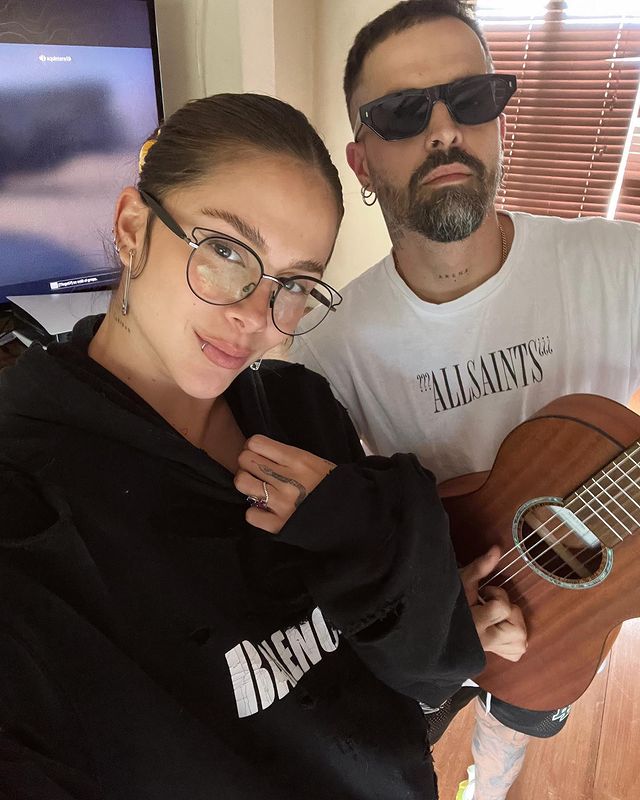 Greeicy Rendon y Mike Bahía 