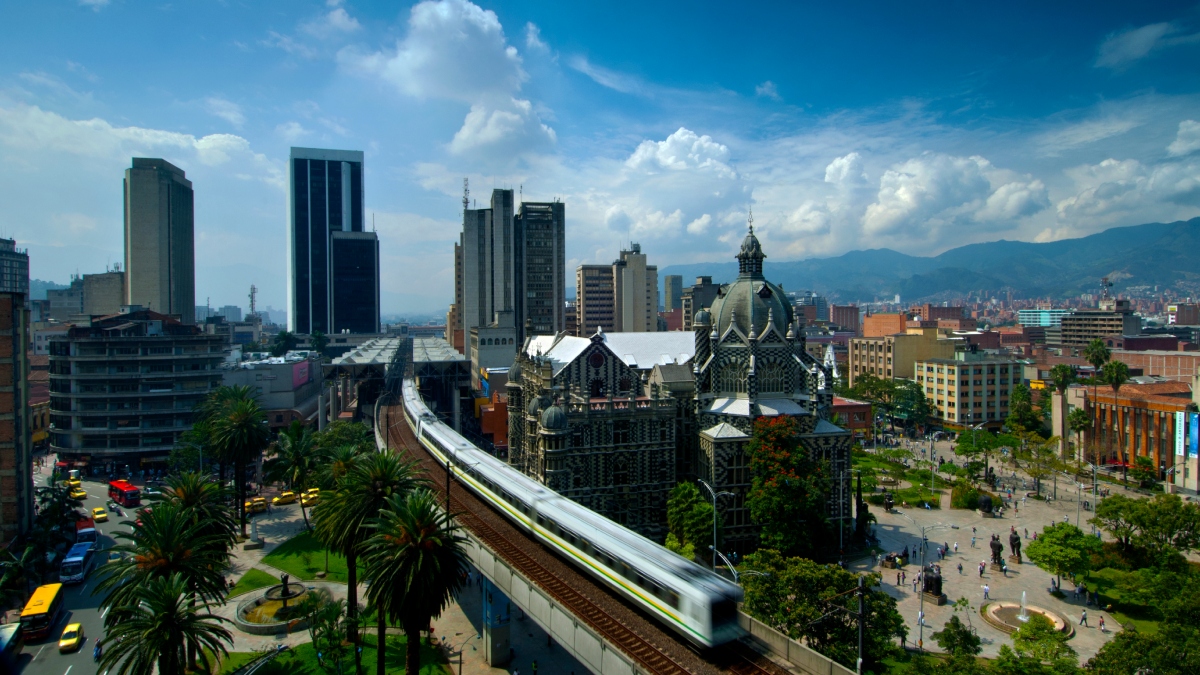 Vista de la ciudad de Medellín (GettyImages)