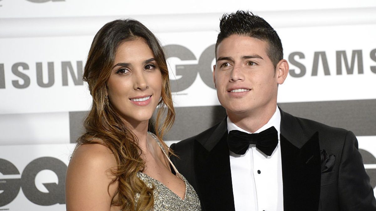James Rodriguez y Daniela Ospina // Getty images