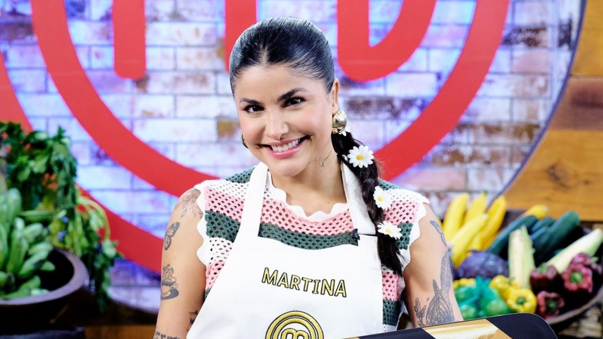 Martina la peligrosa MasterChef // Foto: Instagram @martinalapeligrosa