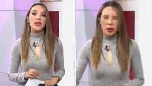 Reconocida presentadora se desmayó en pleno programa en vivo; esto se sabe sobre su salud