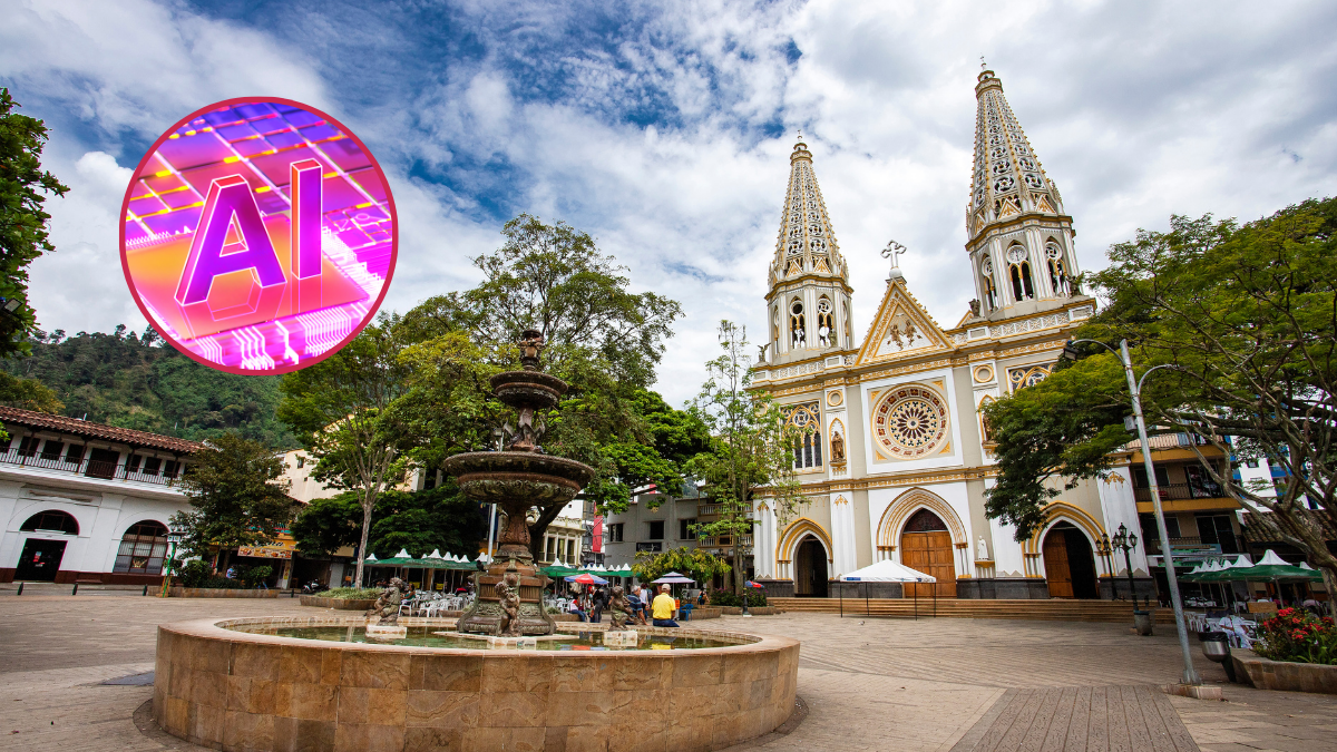 Pueblo de Antioquia; letras de inteligencia artificial.