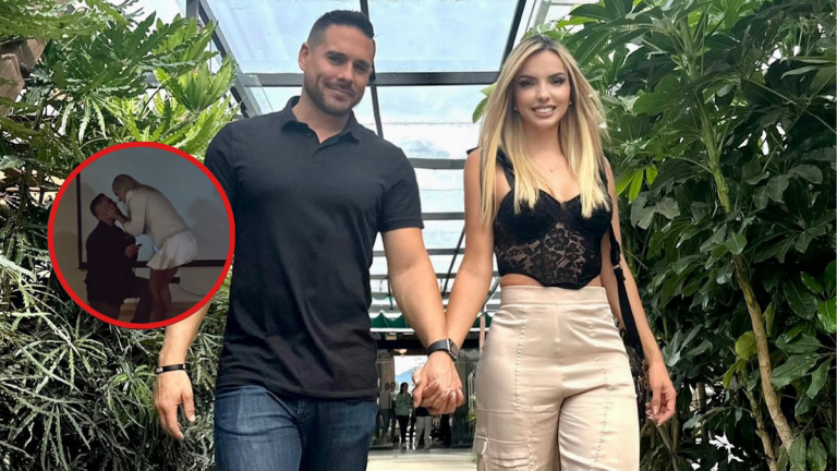 Video: la romántica pedida de matrimonio de Sebastián Caicedo a su novia; conmovió a todos