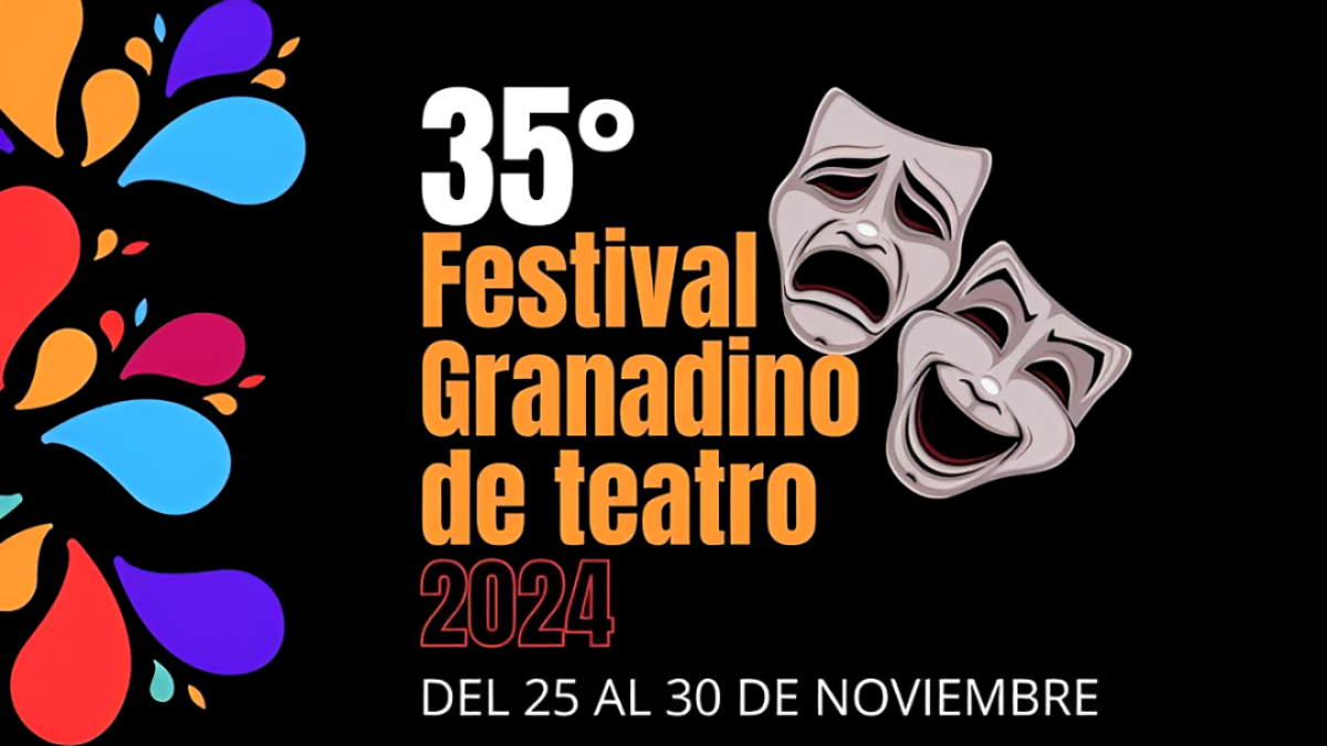 Cartel Festival Granadino de Teatro.