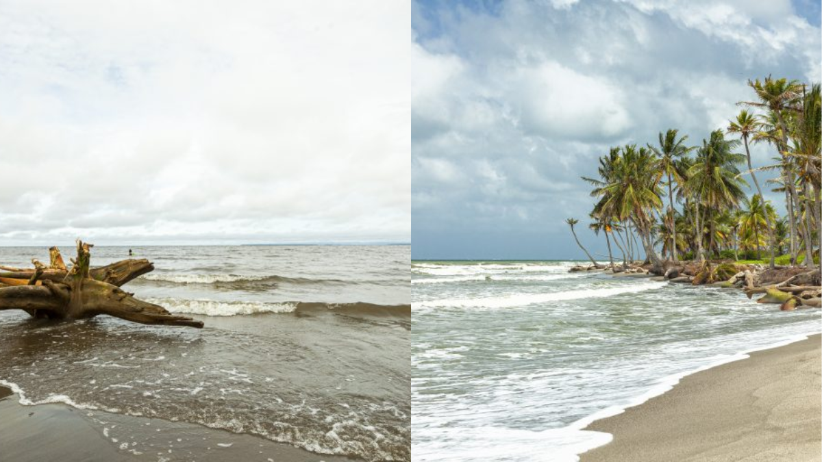 Playas antioqueñas con el mar de Antioquia.