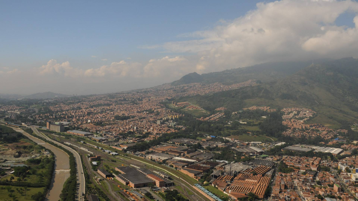 Panorámica de Bello, Antioquia.