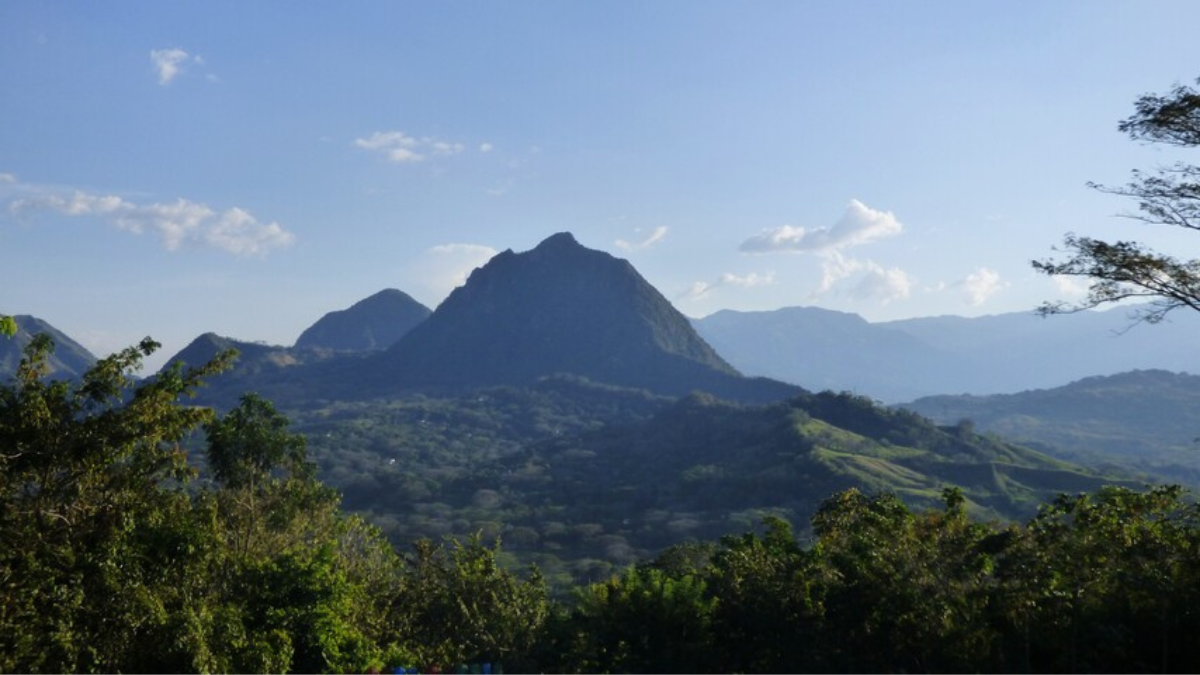 Paisaje de montañas antioqueñas.