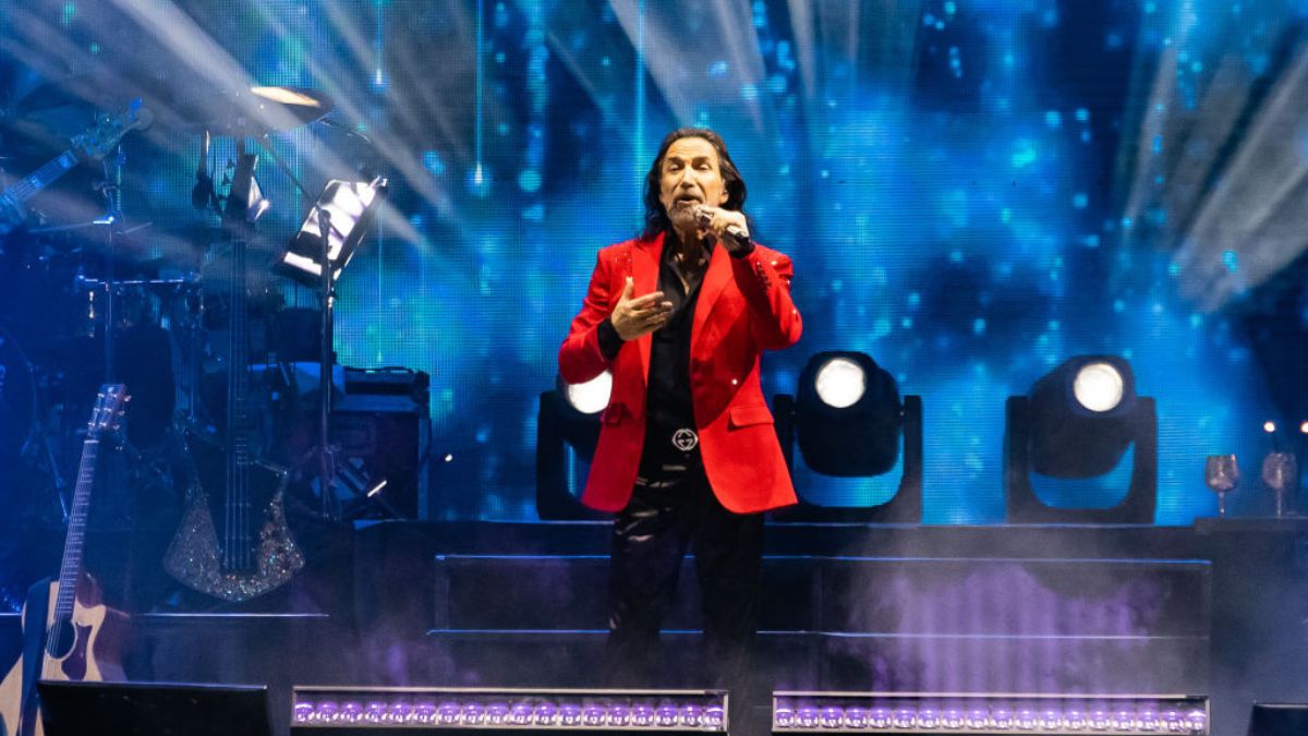 Marco Antonio Solís en concierto // Foto: Getty Images