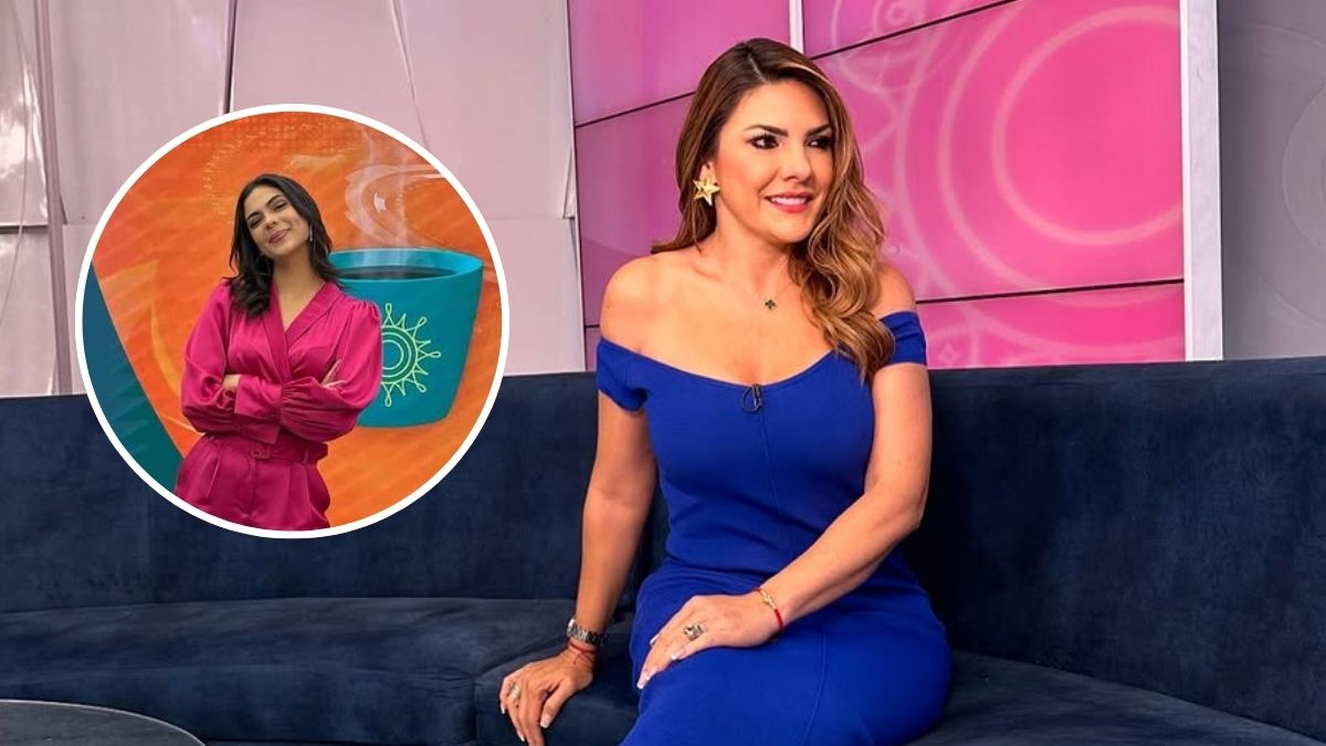 Maria Fernanda Diaz y Ana Karina Soto en Mañana Express // Foto: Instagram @karylamas @mariafernandadgp